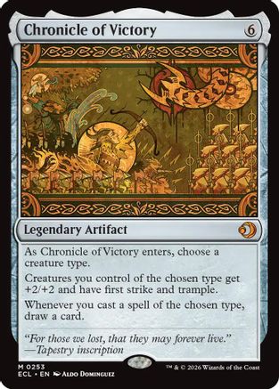 Chronicle of Victory (ECL-253) (Foil)