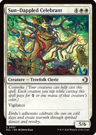 Sun-Dappled Celebrant (ECL-037) (Foil)