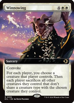 Winnowing (Extended Art) (ECL-355) (Foil)