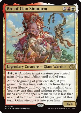 Bre of Clan Stoutarm (ECL-207) (Foil)
