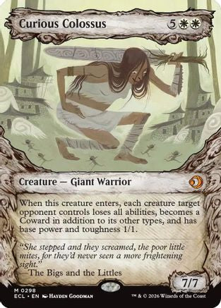 Curious Colossus (Showcase) (ECL-298)