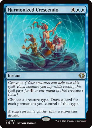 Harmonized Crescendo (ECL-054) (Foil)
