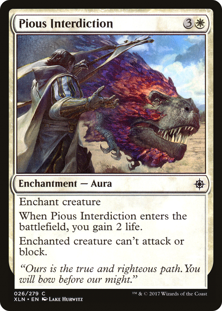 Pious Interdiction (XLN-026)