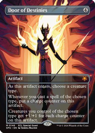 Door of Destinies (Borderless) (SPG-146) (Foil)