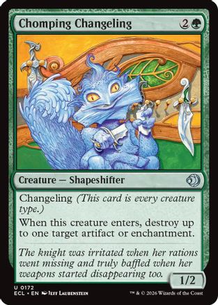 Chomping Changeling (ECL-172) (Foil)