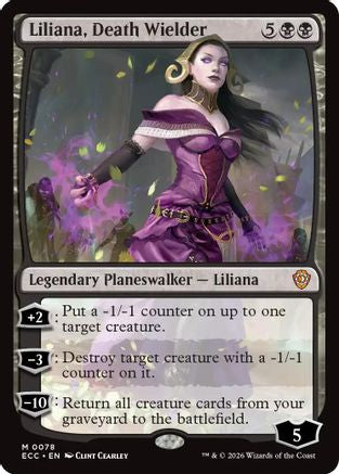 Liliana, Death Wielder (ECC-078)