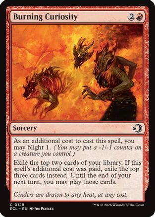 Burning Curiosity (ECL-129)