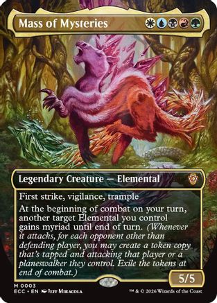 Mass of Mysteries (Borderless) (ECC-003)