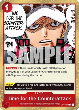Time for the Counterattack (OP14-018) (Foil)