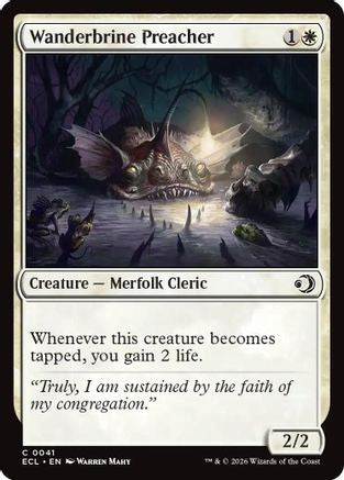 Wanderbrine Preacher (ECL-041) (Foil)