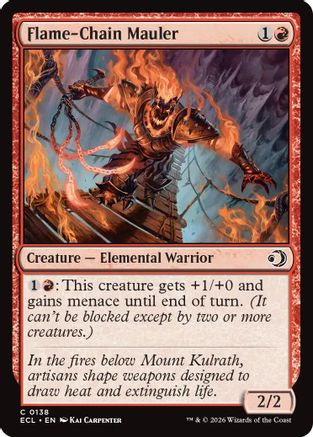 Flame-Chain Mauler (ECL-138) (Foil)