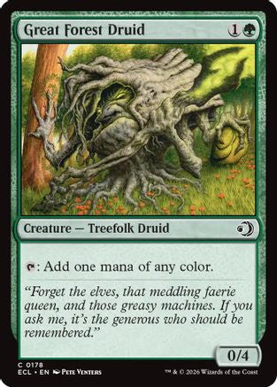 Great Forest Druid (ECL-178) (Foil)