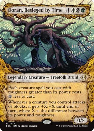 Doran, Besieged by Time (Showcase) (ECL-334) (Foil)