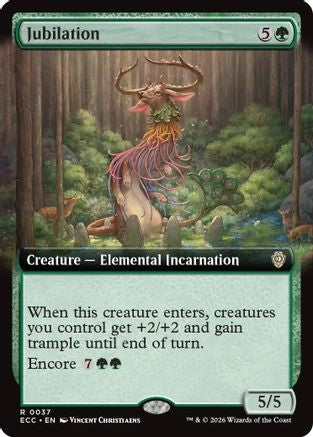 Jubilation (Extended Art) (ECC-037)