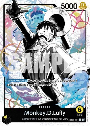 Monkey.D.Luffy (001) (Parallel) (ST29-001) (Foil)