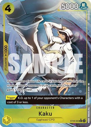 Kaku (Full Art) (ST29-003) (Foil)