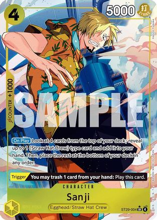 Sanji (Full Art) (ST29-004) (Foil)