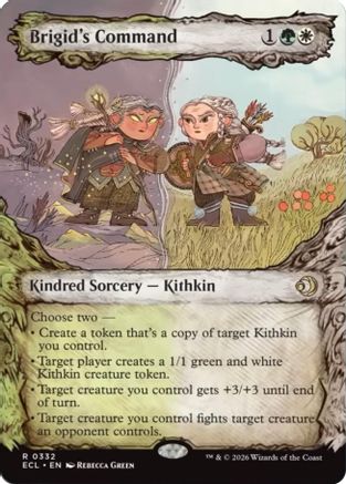 Brigid's Command (Showcase) (ECL-332) (Foil)