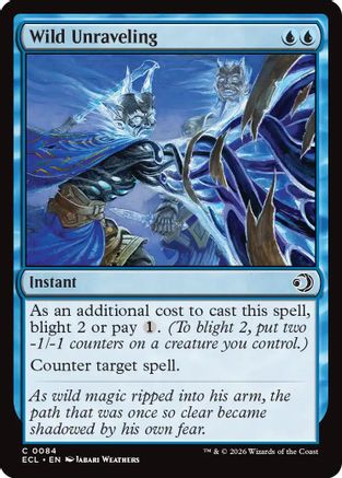 Wild Unraveling (ECL-084) (Foil)