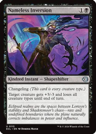Nameless Inversion (ECL-113) (Foil)