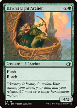Dawn's Light Archer (ECL-174) (Foil)