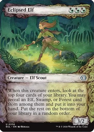 Eclipsed Elf (Showcase) (ECL-336)