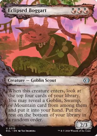 Eclipsed Boggart (Showcase) (ECL-335) (Foil)