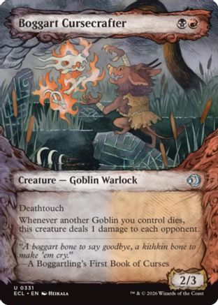 Boggart Cursecrafter (Showcase) (ECL-331) (Foil)