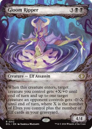Gloom Ripper (Showcase) (ECL-312) (Foil)