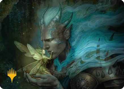 Run Away Together Art Card (Gold-Stamped Planeswalker Symbol) (ASECL-009)