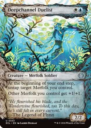 Deepchannel Duelist (Showcase) (ECL-333) (Foil)