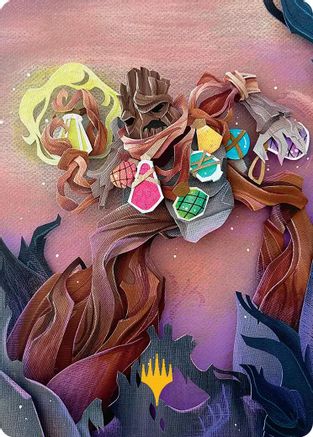 Painter's Servant Art Card (Gold-Stamped Planeswalker Symbol) (ASECL-053)