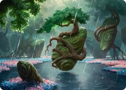Rain-Slicked Copse Art Card (ASECL-049)