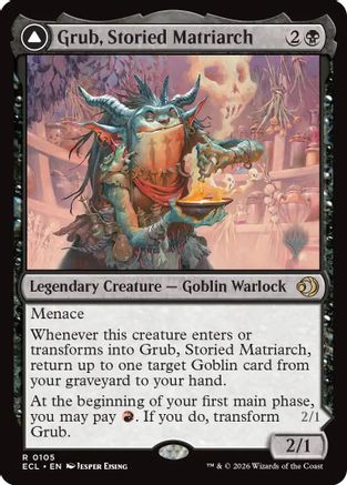 Grub, Storied Matriarch (PPECL-105) (Foil)