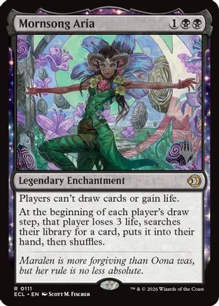 Mornsong Aria (PPECL-111) (Foil)