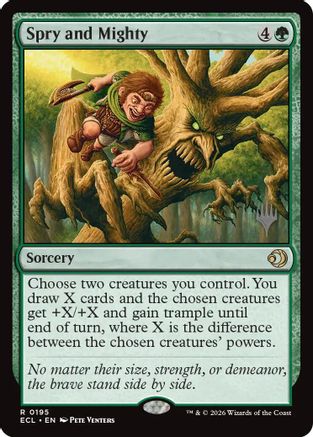 Spry and Mighty (PPECL-195) (Foil)