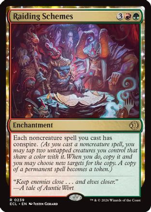 Raiding Schemes (PPECL-239) (Foil)