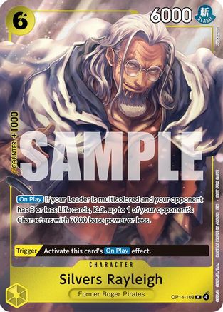 Silvers Rayleigh (Dash Pack) (OP14-108) (Foil)