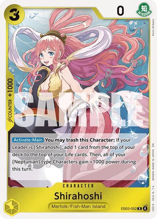 Shirahoshi (EB03-052) (Foil)