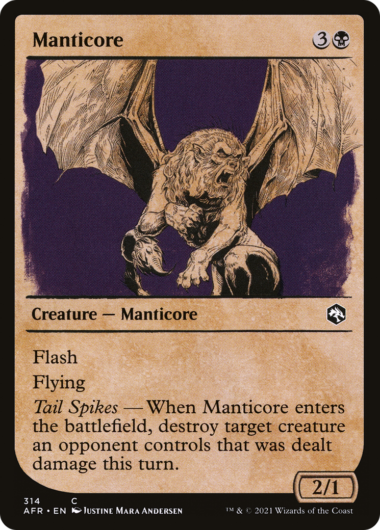 Manticore (AFR-314) (Showcase)