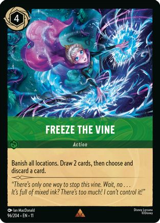 Freeze the Vine (11-096) (Cold Foil)