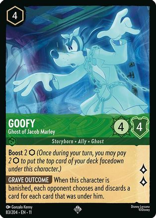 Goofy - Ghost of Jacob Marley (11-083)