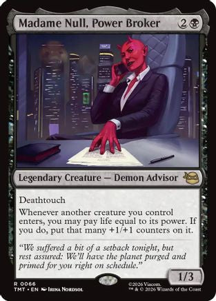 Madame Null, Power Broker (TMT-066) (Foil)