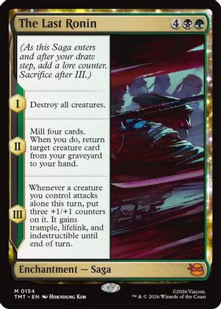 The Last Ronin (TMT-154) (Foil)