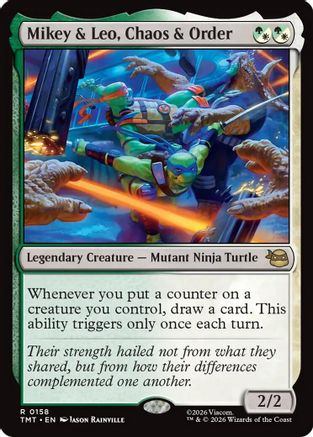 Mikey & Leo, Chaos & Order (TMT-157)