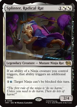 Splinter, Radical Rat (TMT-169)
