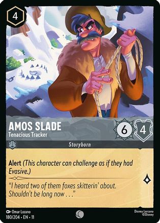 Amos Slade - Tenacious Tracker (11-180) (Cold Foil)