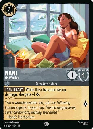 Nani - No Worries (11-184) (Cold Foil)