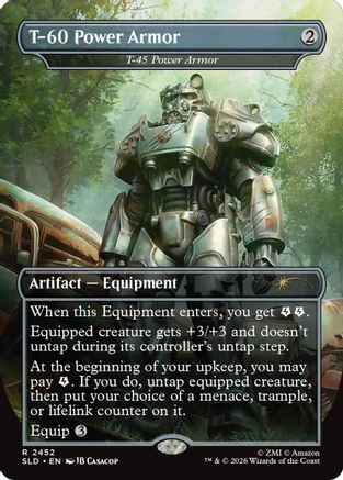 T-60 Power Armor - T-45 Power Armor (SLD-2452) (Foil)