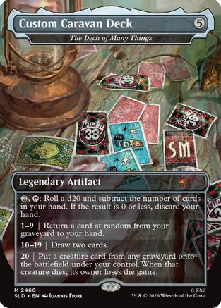 Custom Caravan Deck - The Deck of Many Things (SLD-2460)